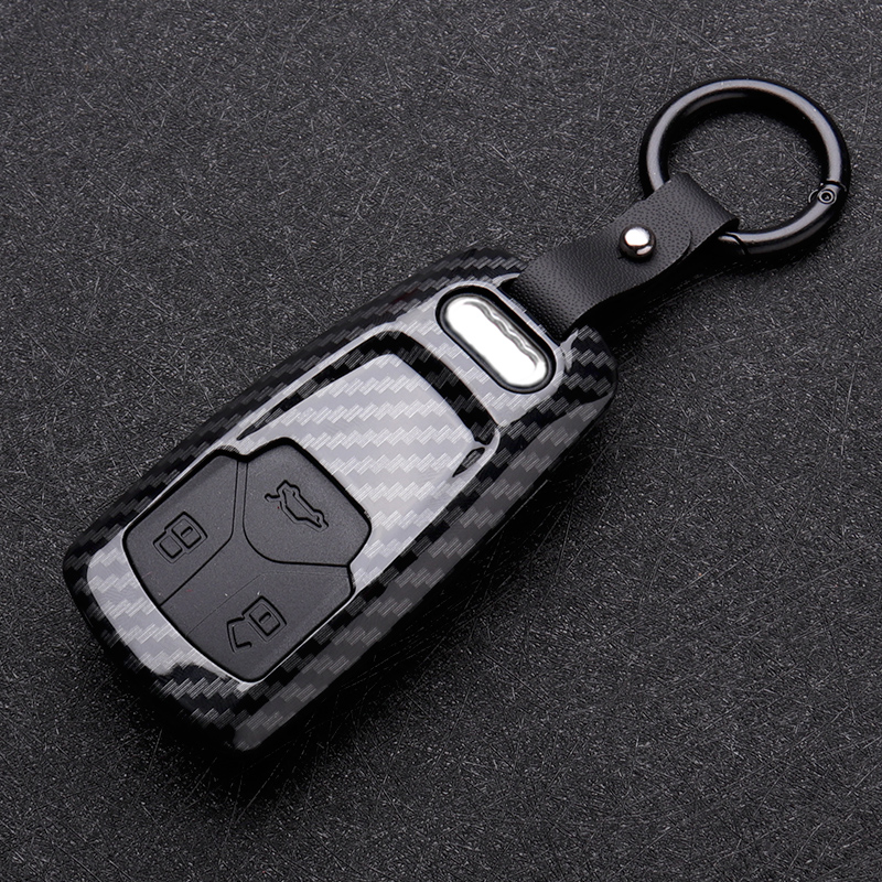 旭杉斯 奥迪a4l钥匙套19/20款潮q5lq7 a5 tt/s4时尚女硅胶钥匙包扣壳