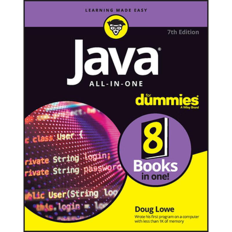 预订 Java All-in-One For Dummies, 7th Edition