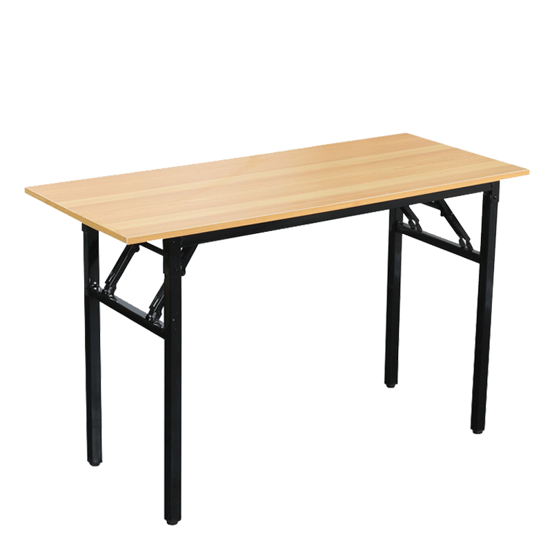鲸伦  电脑桌折叠桌书桌学习桌台式机办公 饭店家用桌子长桌培训桌单层120*60*75cm