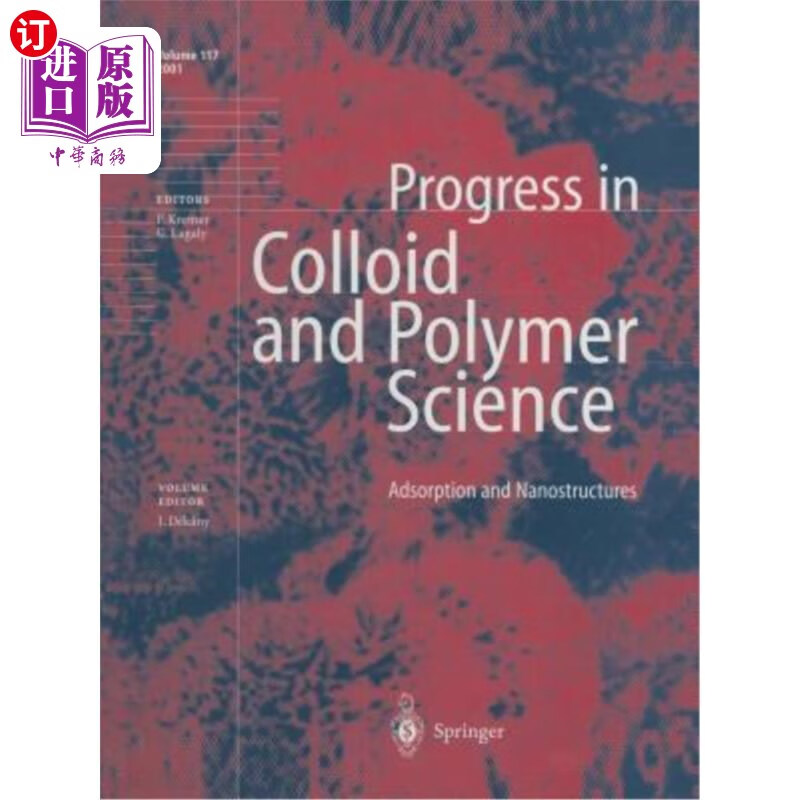 海外直订adsorption and nanostructures