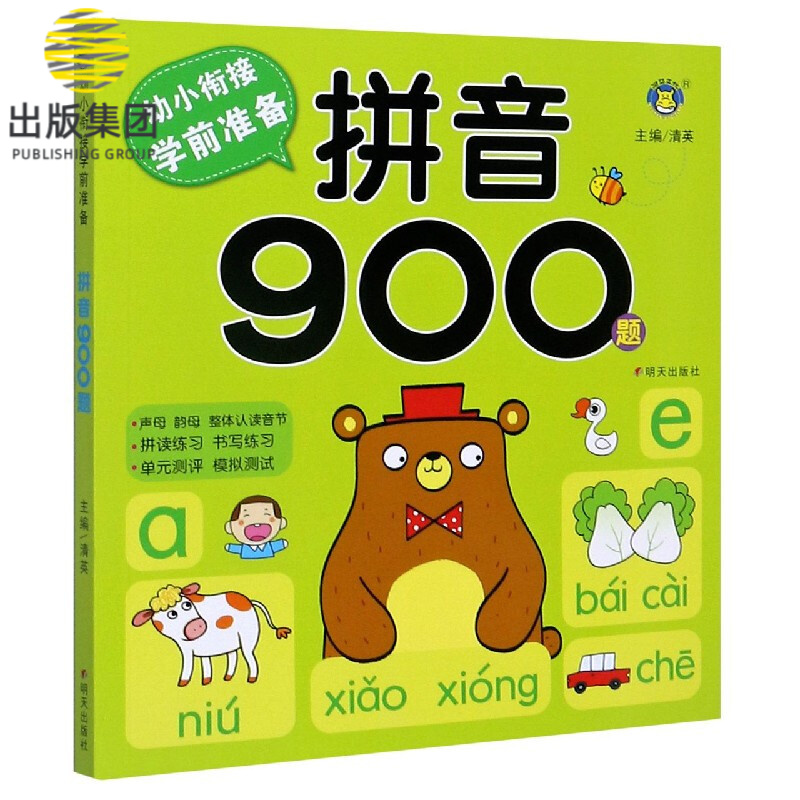 拼音900题/幼小衔接学前准备