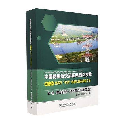 【正版现货】中国特高压交流输电创新实践 第二卷 特高压“七交”规模化建设典型工程 第一册 皖电东送淮