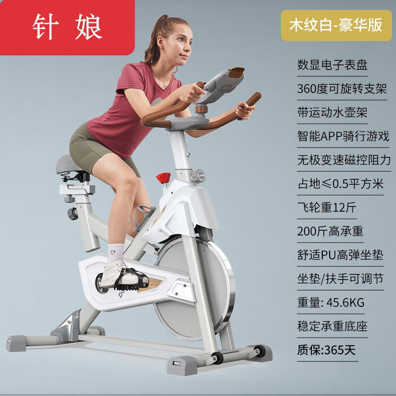 针娘蓝堡动感单车家用健身房减肥器材磁控健身车室内运动自行车. 609/磁控/智能/一