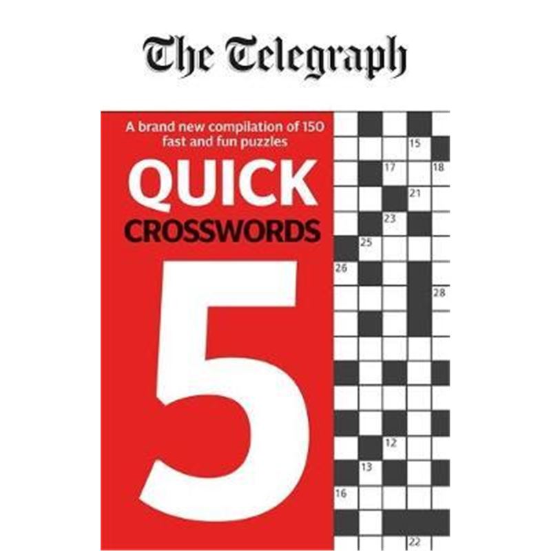 预订the telegraph quick crosswords 5