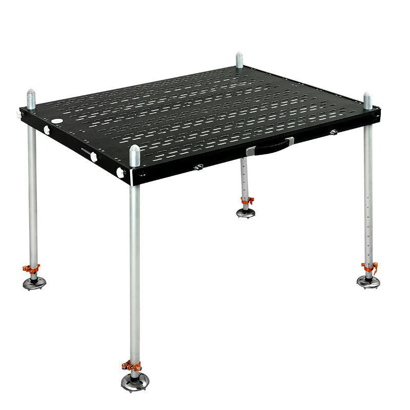 mdng钓厂家 钓鱼台镂空新款轻多功能加厚铝合金折叠深水钓 镂空钓台80