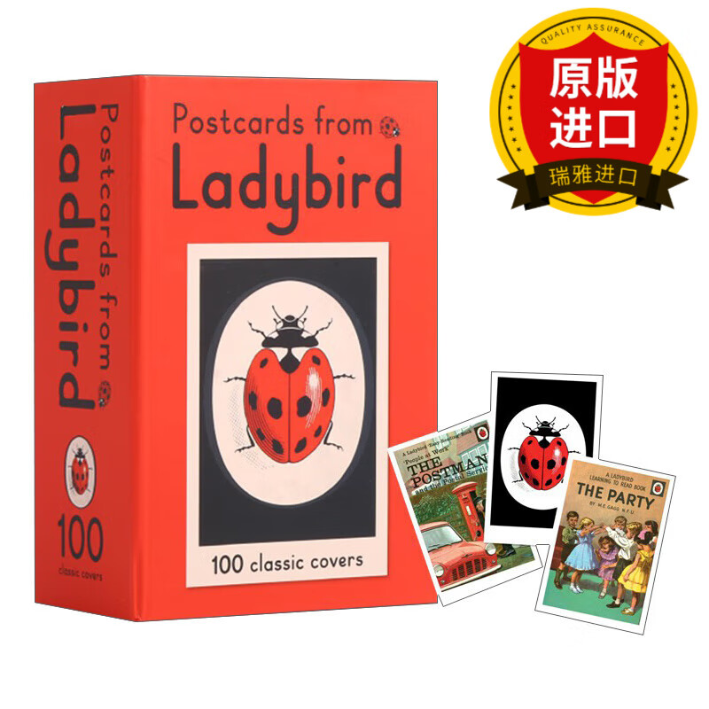 postcards from ladybird: 100 classic ladybird covers in one box