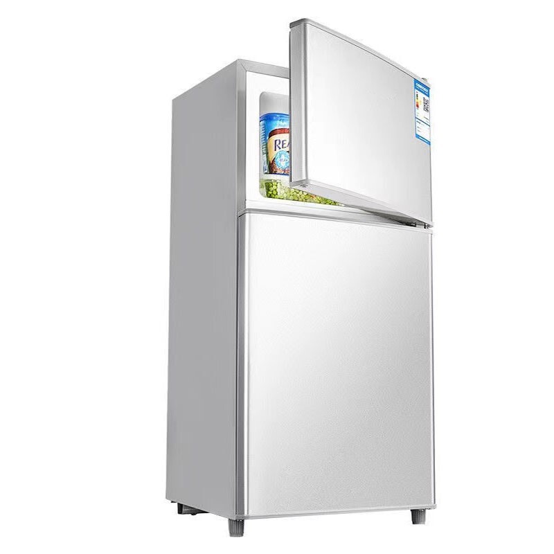 容声（Ronsleda）小冰箱双开门 小型家用租房宿舍 冷藏冷冻 一级能效节能省电 Ronsleda129-56L双门金色【一级能效】