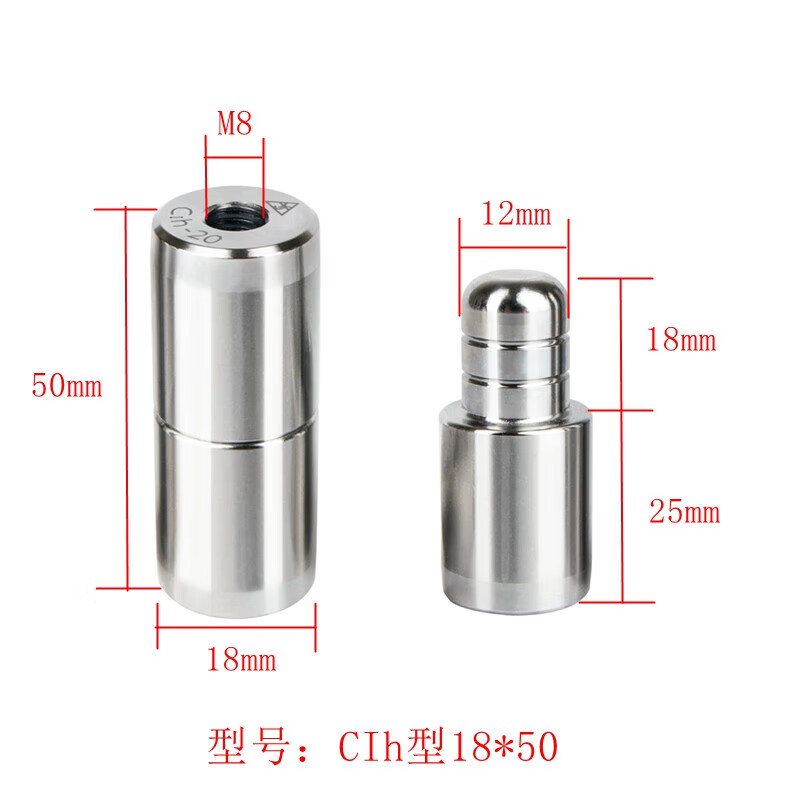 創(chuàng)力恒定做精密模具導(dǎo)柱導(dǎo)套導(dǎo)向?qū)еo助器吹瓶模具定位柱圓形直身導(dǎo)柱 18*50