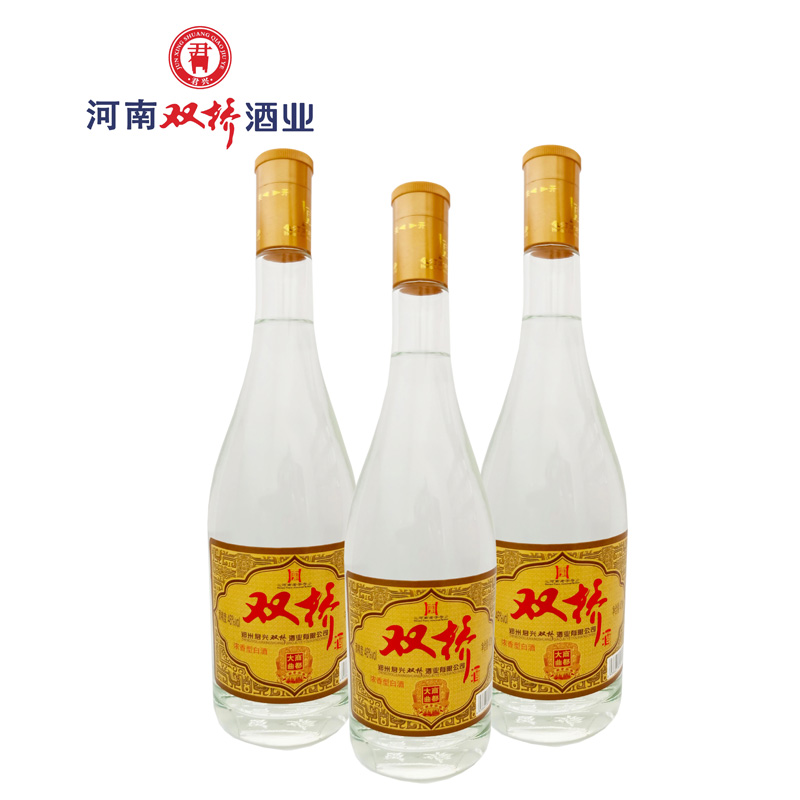 双桥商都大曲酒 郑州味道浓香型白酒46度传统纯粮固态发酵酿造 单瓶