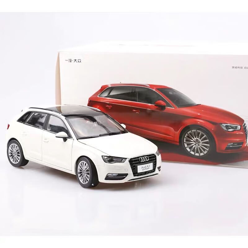 原厂奥迪a3汽车模型1:18奥迪a3两厢汽车模型仿真合金 audi车模金属