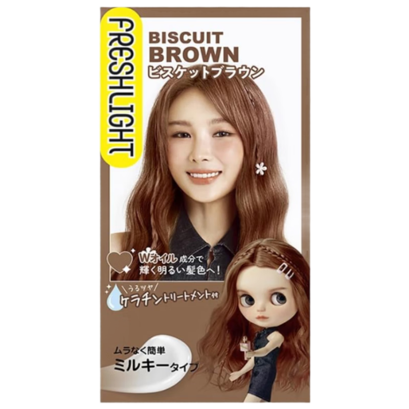 施華蔻(Schwarzkopf)乳霜染發(fā)劑蜜色褐棕男女通用不沾頭皮日本原裝進(jìn)口年貨