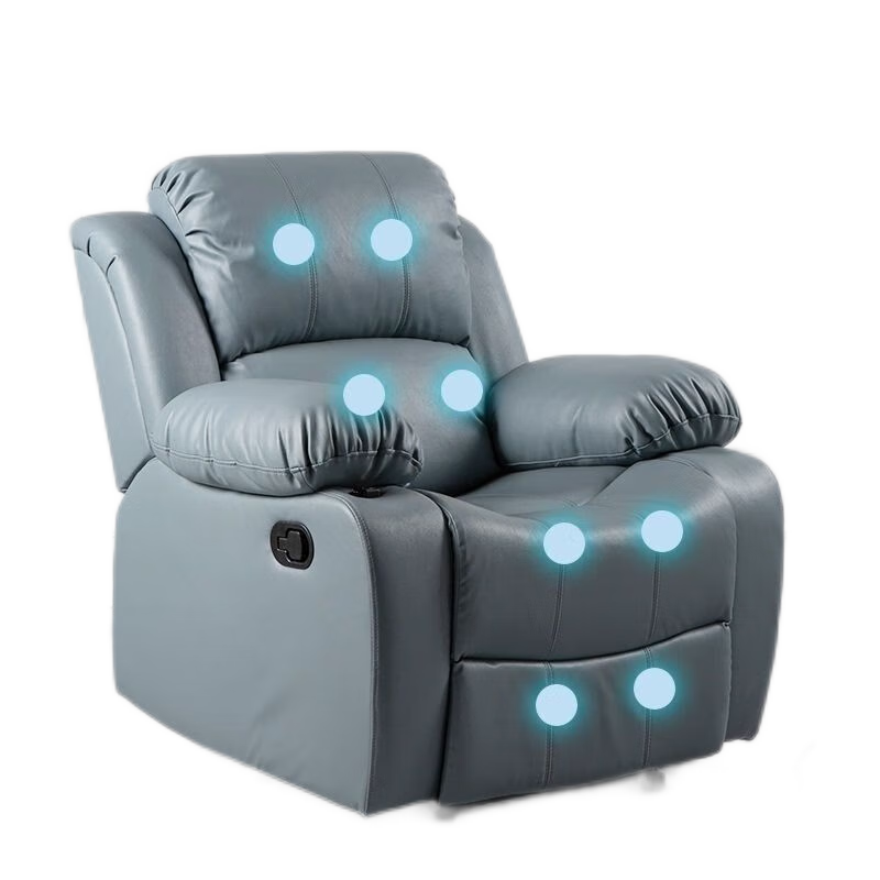 扬泗单人沙发头等舱沙发多功能电竞沙发椅子多功能太空舱沙发小户型客厅摇椅躺椅美甲椅休闲美容椅 卡其pu 手动+摇转