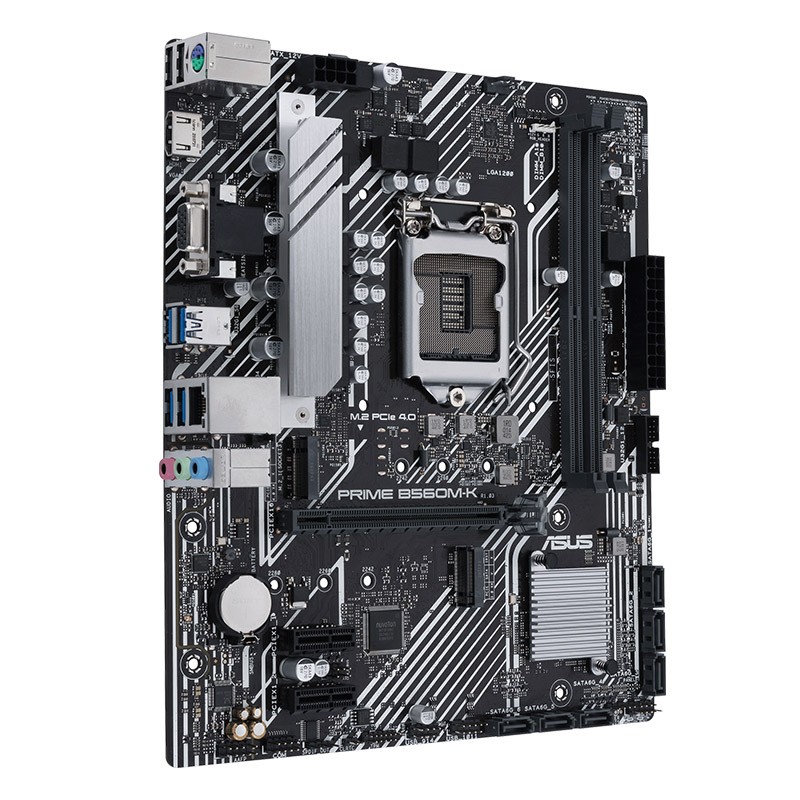  华硕（ASUS）PRIME B560M-K主板 支持 CPU 11400F/11600KF/10400F（Intel B560/LGA 1200）