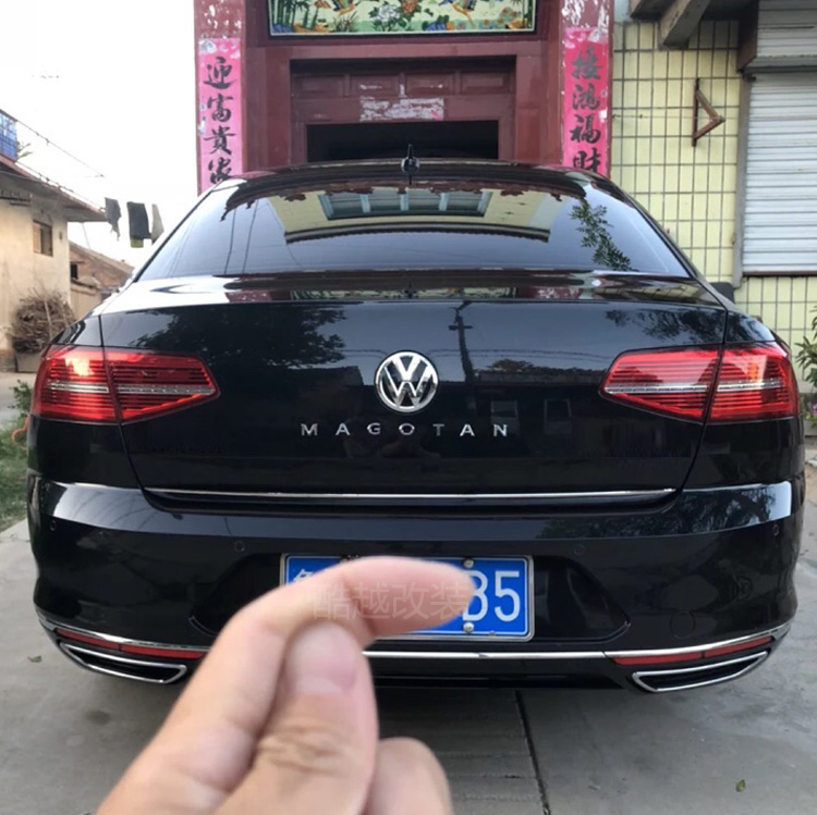 b8改装magotan英文字母后尾标车标字标装饰车贴标志 迈腾英文字母尾标