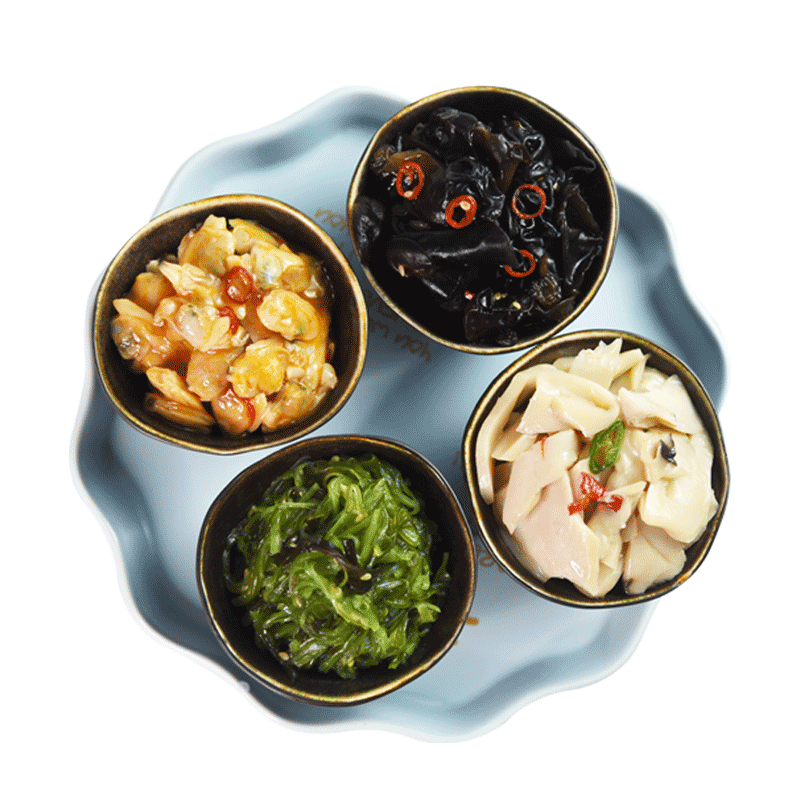 盖世品牌蚬子木耳杏鲍菇海藻沙拉价格走势及评测|藻类历史价格查询软件哪个好用