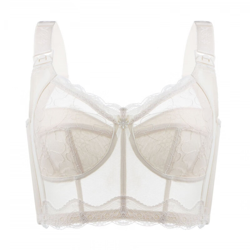 荣西图(rongxitu)大胸显小季薄款哺乳内衣聚拢产后喂奶胸罩孕期哺乳期