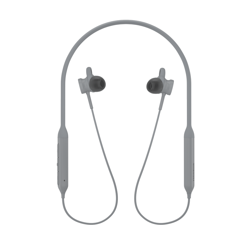 Lenovo 联想 UC100 入耳式颈挂式动圈降噪双模耳机 灰色