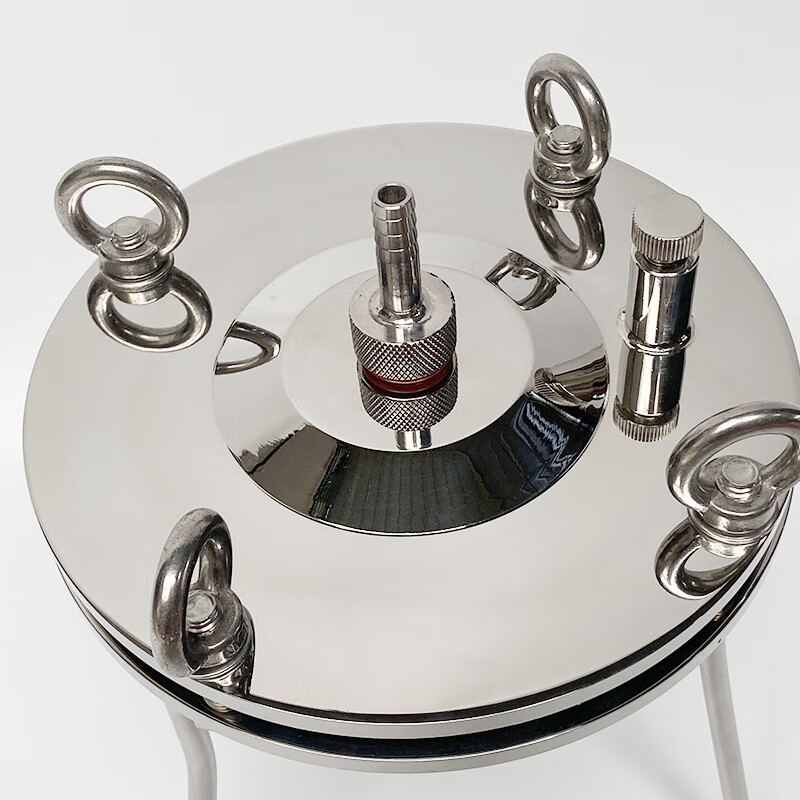 过滤器双层高压工业用微孔滤膜圆盘单层碟式实验室 304单层142/150mm