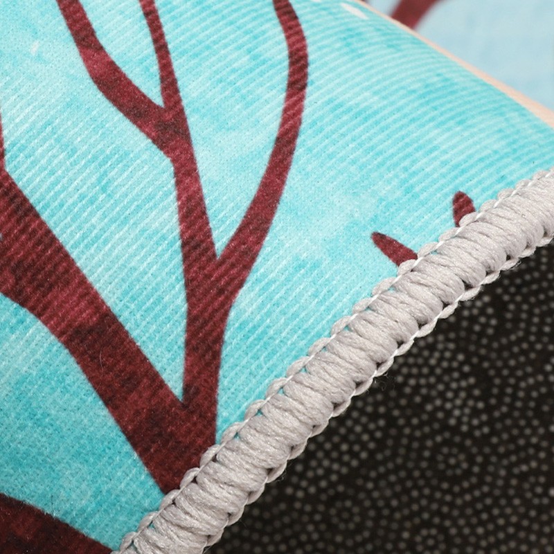 KAYE卡通床边地毯可定制家用卧室加厚毯子客厅飘窗垫轻奢简约免洗地毯 CTBED-T1 60x160 cm