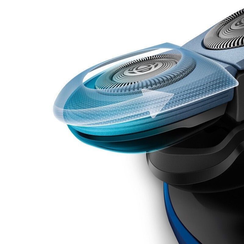 飞利浦(PHILIPS)电动剃须刀顺翼贴面胡须刀 干湿双剃全身水洗刮胡刀剃胡刀进口双刀头 敏感肌适用 S628/02【爽滑小冰刀 续航30分钟】