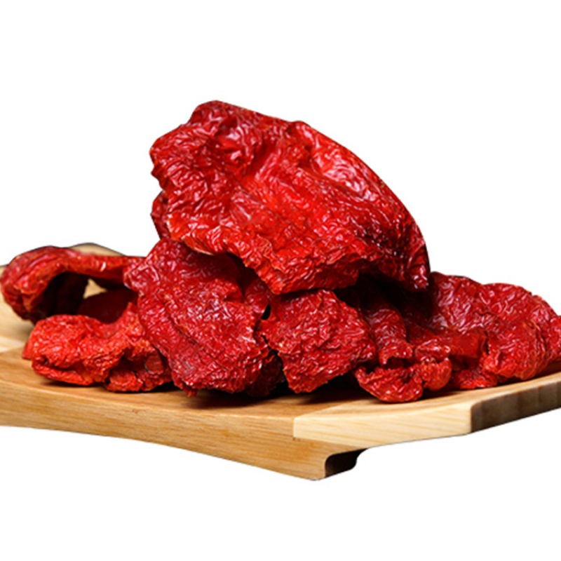 jussmini新疆西尔丹辣椒干辣皮子雪莲辣椒丝原料厚肉四平头辣皮子拌面