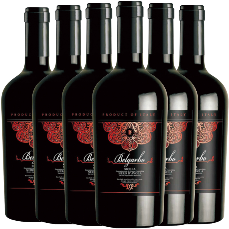 坎帕诺拉(campagnola)系列意大利波特酒庄黑珍珠风干红葡萄酒西西里