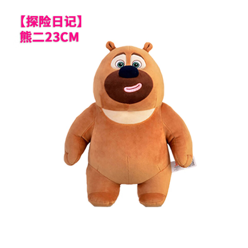 全光辰(quanguangchen)玩具小虎妞凯特熊大熊二光头强毛绒套装探险