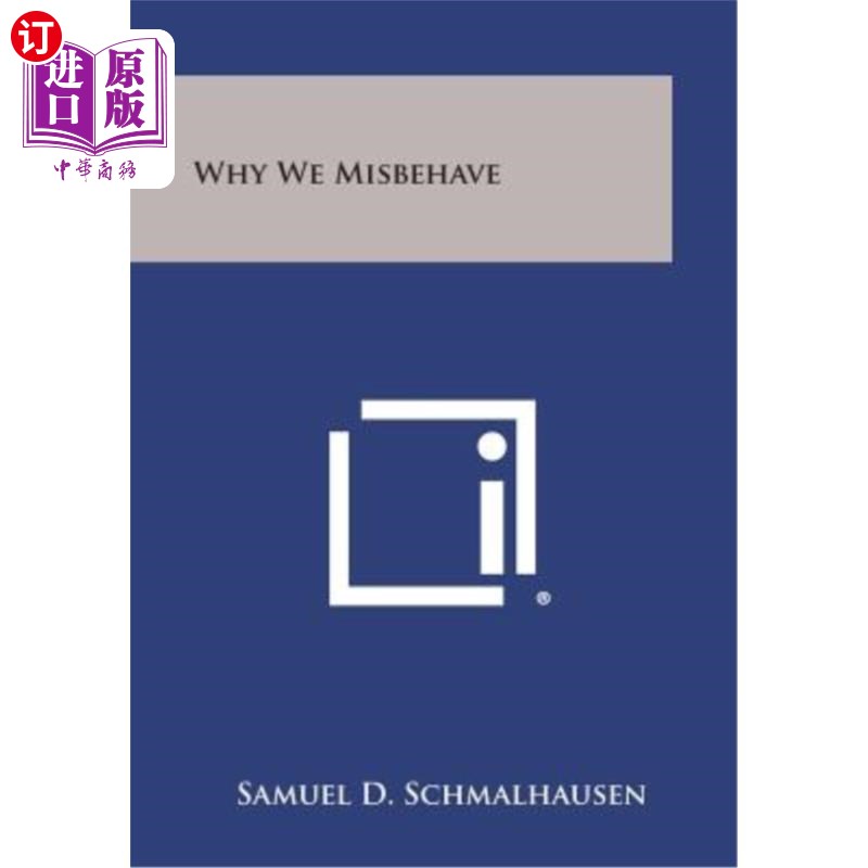 海外直订why we misbehave 为什么我们行为不端