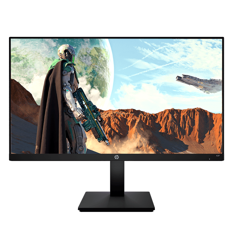 惠普(HP) 电竞显示器 27英寸 FHD 165Hz 1ms IPS 物理防蓝光 升降旋转 电竞显示器 X27