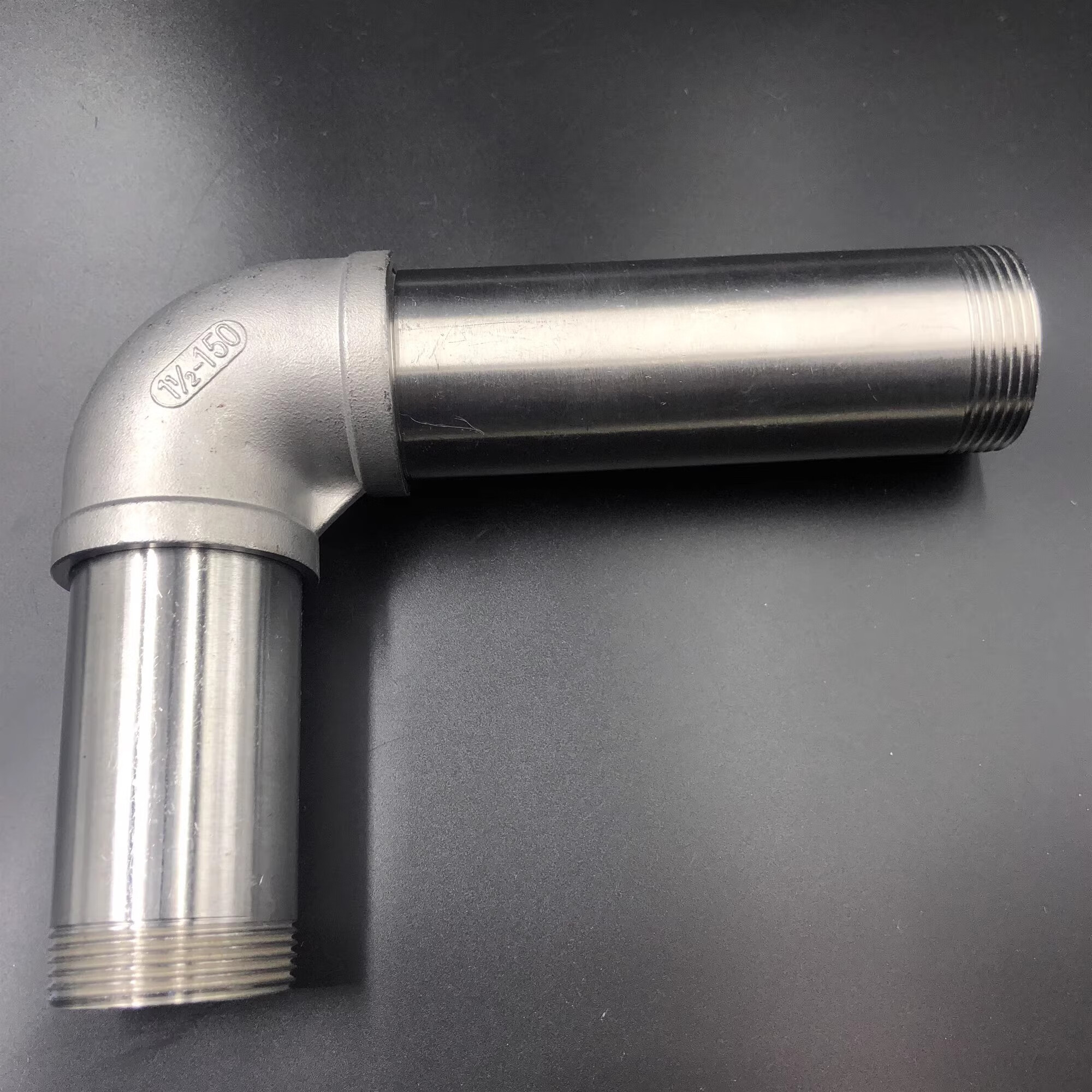 5寸2寸水管加长双外丝接头延长管直接对丝直 304材质_1.2_寸(dn32)4.