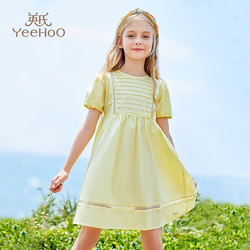 Ӣ�ϣ�YEEHOO��Ůͯȹ�Ӷ�ͯ����ȹ�ļ����������乫��ȹ�д�ͯװ������װ�¿� ��ʽС��ȹ��ɫ 120