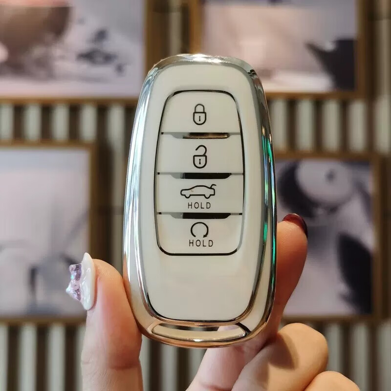 标跃(biao yue)2022款红旗h9钥匙包扣红旗es9红旗h5钥匙壳汽车遥控器