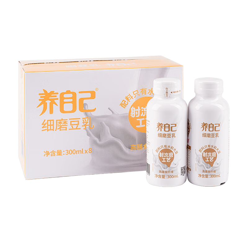 ����ϸĥ���鶹�����Ӫ����ʳ��άֲ�ﵰ������ƷŨ������ 300ml*8ƿ