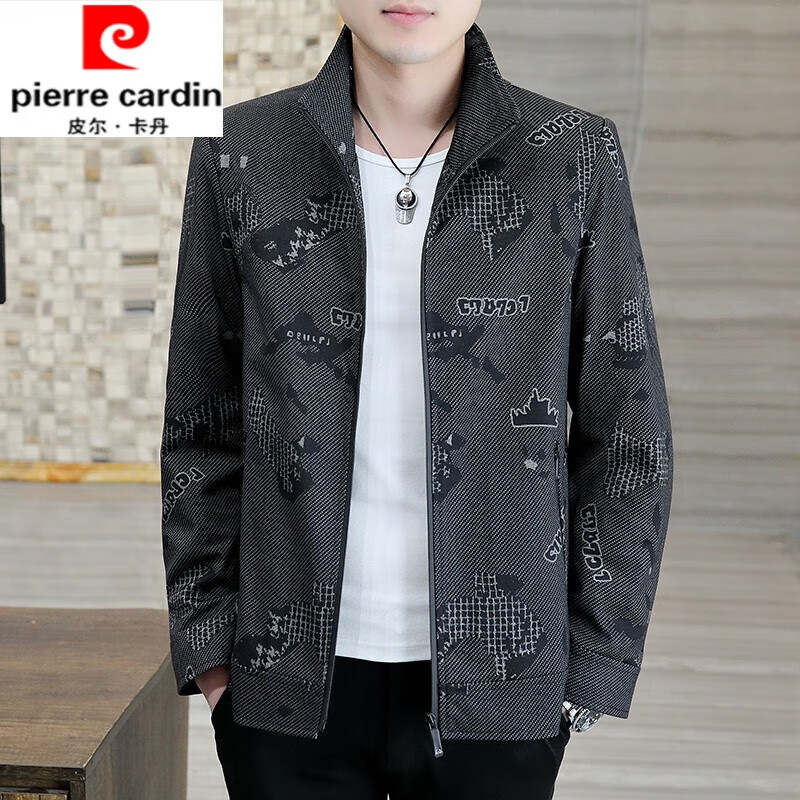 皮尔卡丹（pierre cardin）高档新款春季立领夹克男装上衣时尚休闲百搭工装宽松短款青年欧版 8303夹克黑色 M使用感如何?