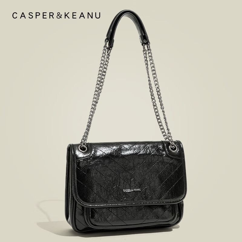 chaseng&keithck女包流浪包2023新款潮链条邮差包女包单肩斜挎ck官网