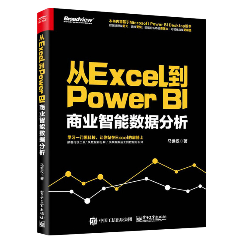 正版 从Excel到Power BI商业智能数据分析 PowerBI入门教程 Power Quer