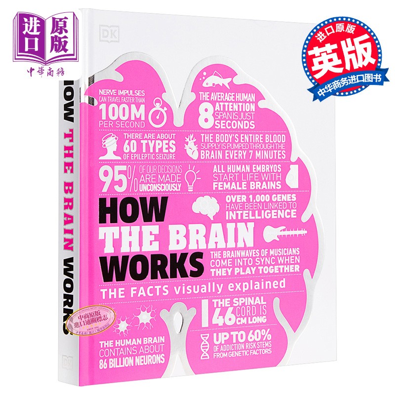 DK科普 大脑运作百科 英文原版 DK-How the Brain Works属于什么档次？