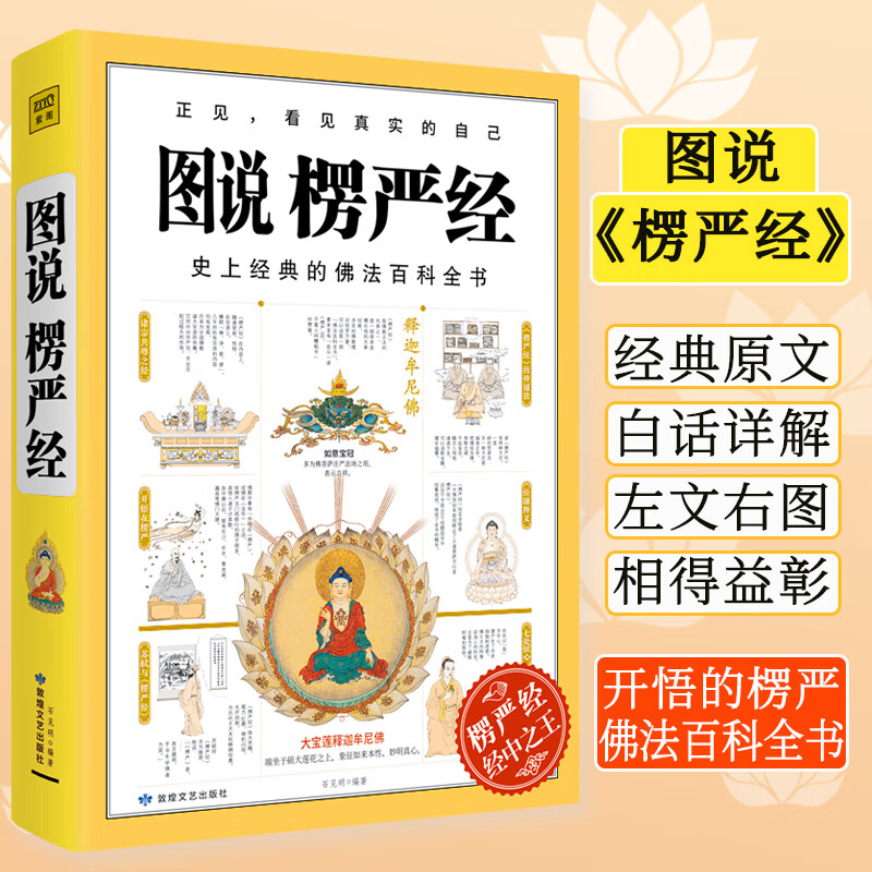 图说楞严经 原文疑难字解释 佛教经书 史上经典的佛法百科全书 讲义