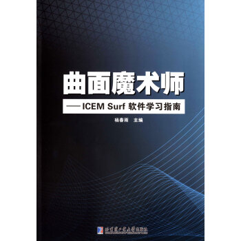 正版图书 曲面魔术师 icem surf软件学习指南 杨春雨 哈尔滨工业大学