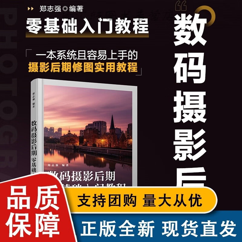 摄影后期零基础入门教程 摄影后期教程书p