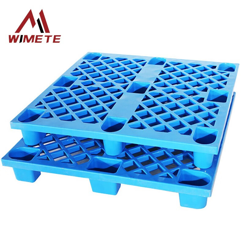 wimete WIxh-34 九脚塑料托盘 加厚塑胶卡板垫板叉车栈板全新料 1200*800*140mm