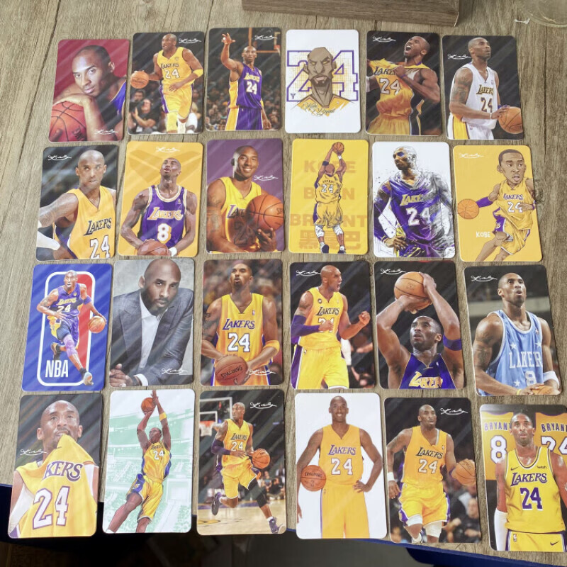nba卡贴科比库里詹姆斯哈登欧文球场风采球星周边装饰贴纸厚 科比