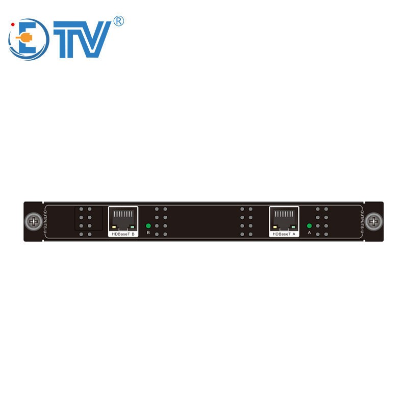 翌特视讯（ETV）DMS1520 拼接处理器 LED/LCD拼接屏控制器 2路HDBT输出卡（4窗带底图）