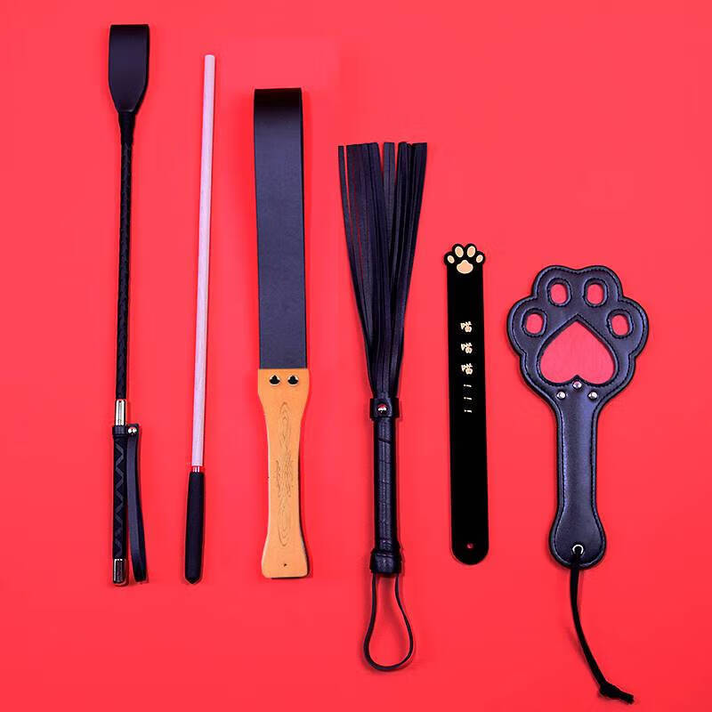 藤条打屁屁sp套装拍套马拍子板子惩罚皮工具情侣趣味子道具 猫爪拍