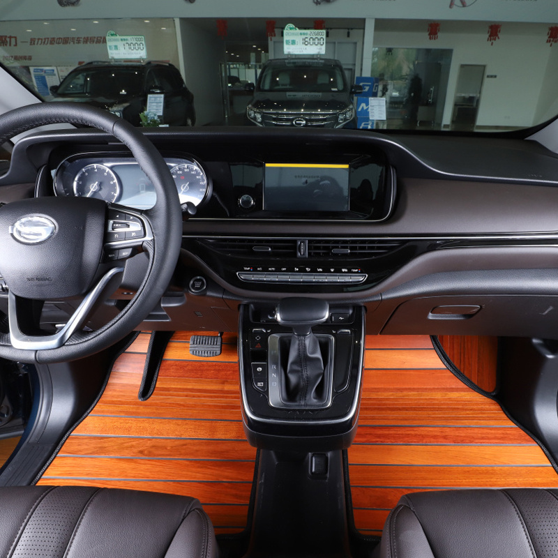 憨小喵23款广汽传祺gm6木地板脚垫m6木脚垫专用改装m6pro全包围实木