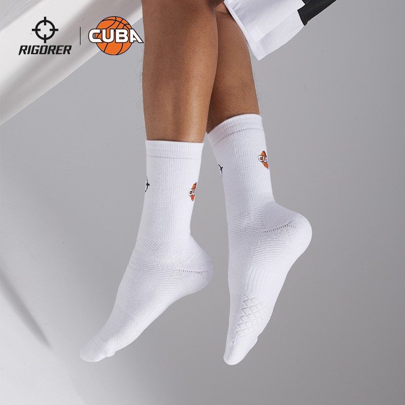 篮球袜准者运动袜男女中筒袜夏季薄款篮球跑步运动休闲袜白色评测好不好用,可以入手吗？