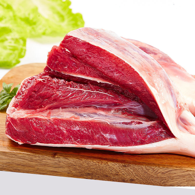 伯贤 生鲜新鲜牛腱子肉牛腩肉生鲜肉食黄牛肉 2斤装精品牛腱子