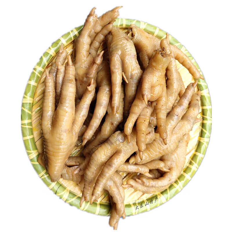 虎钢馋乐山500g藤椒卤味鸡爪鸡尖凤爪现做熟食即食特产小吃 藤椒鸡爪