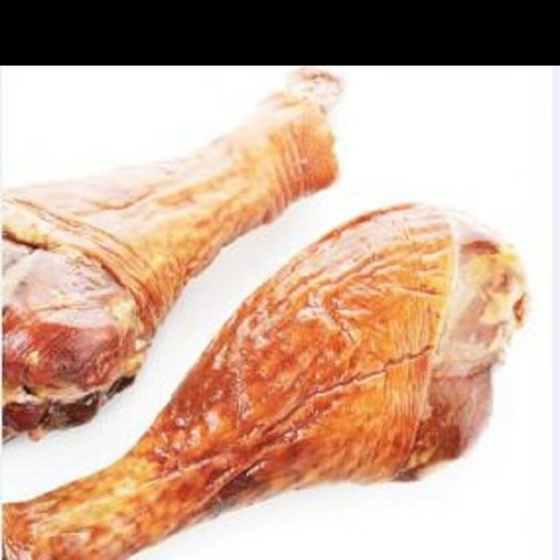 i饱腹 火鸡腿熟食超大即食烟熏特大鸡腿烤鸡腿鸡肉 迪士尼同k 1000克