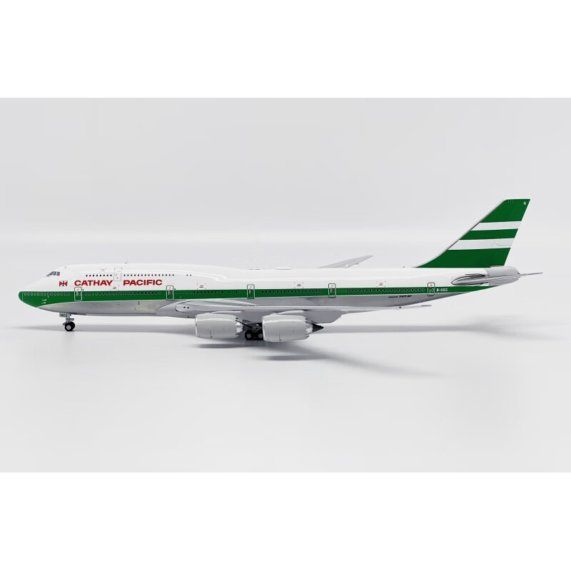 猎瑞飞机模型b747-8i香港国泰航空b-hkg1:400客机合金成品 默认颜色